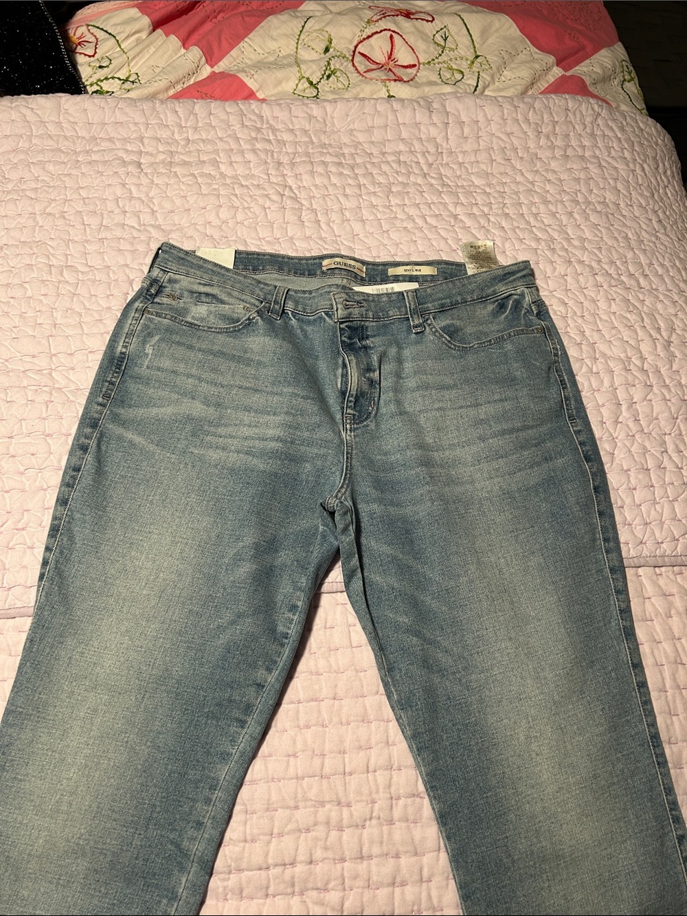 Guess Light Blue Straight Leg Women’s Jeans